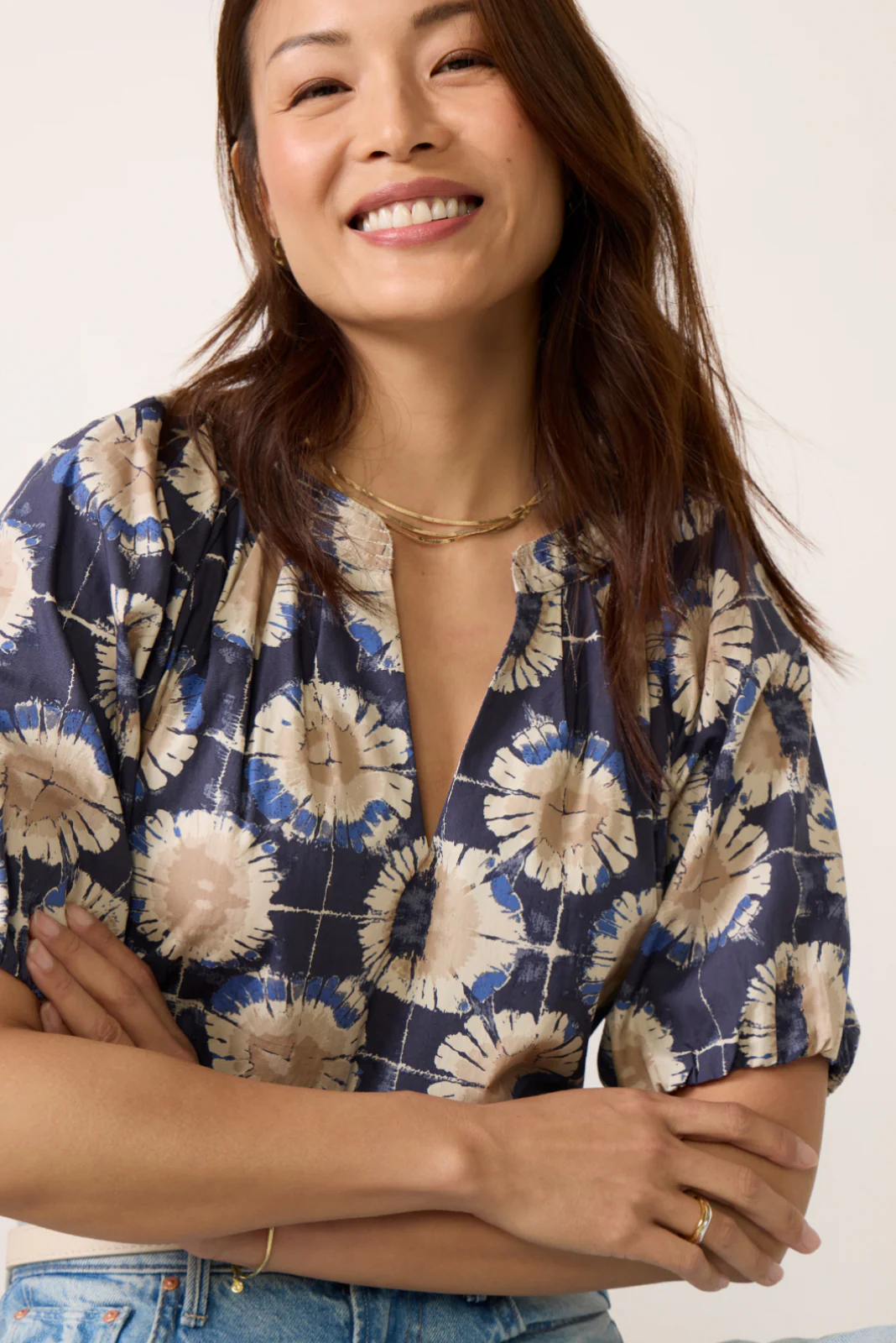 Kellen Dye Effect Blouse - Image 3