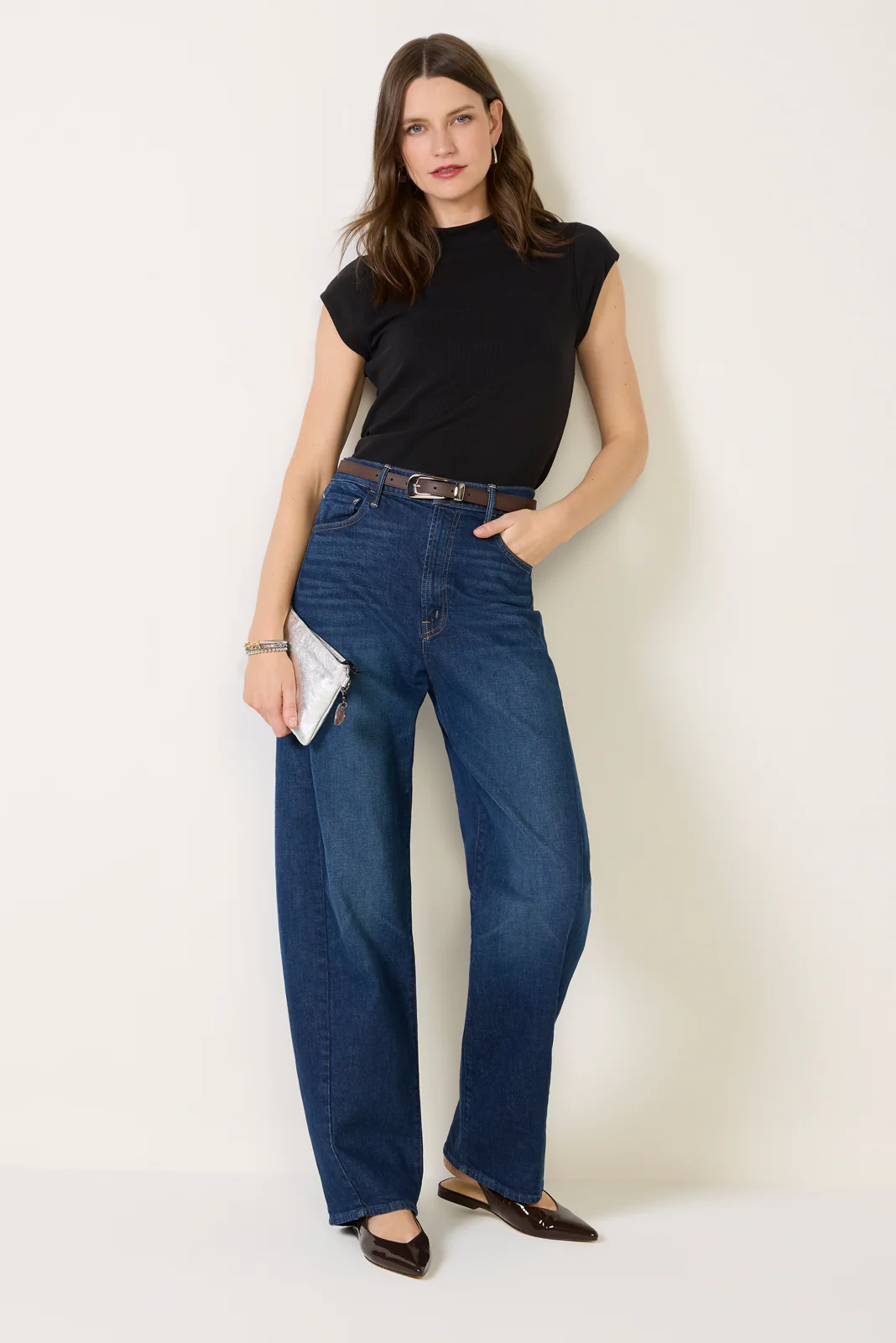 Kori Mock Neck Rib Top - Image 5