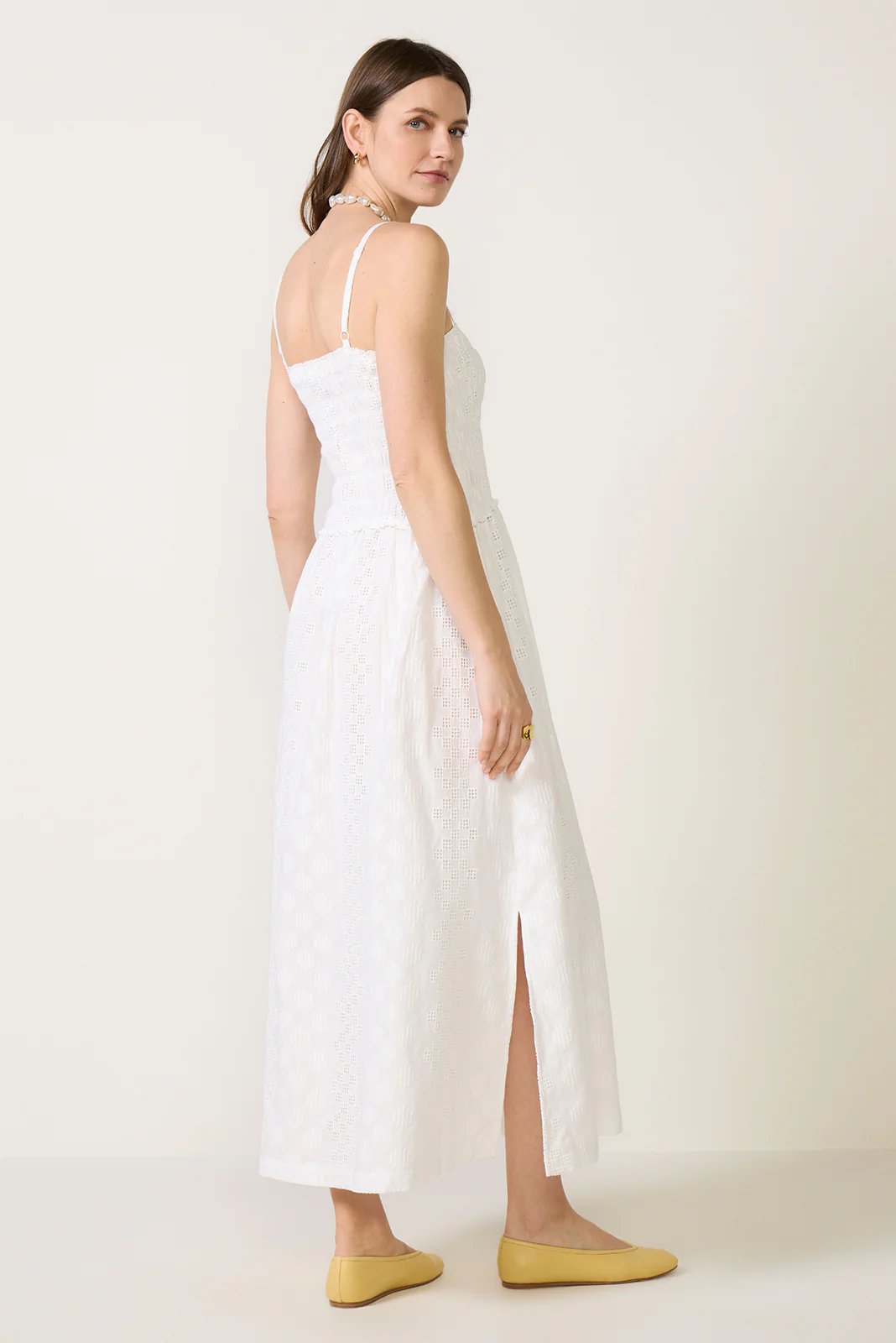 Kyleah Geo Eyelet Dress - Image 4