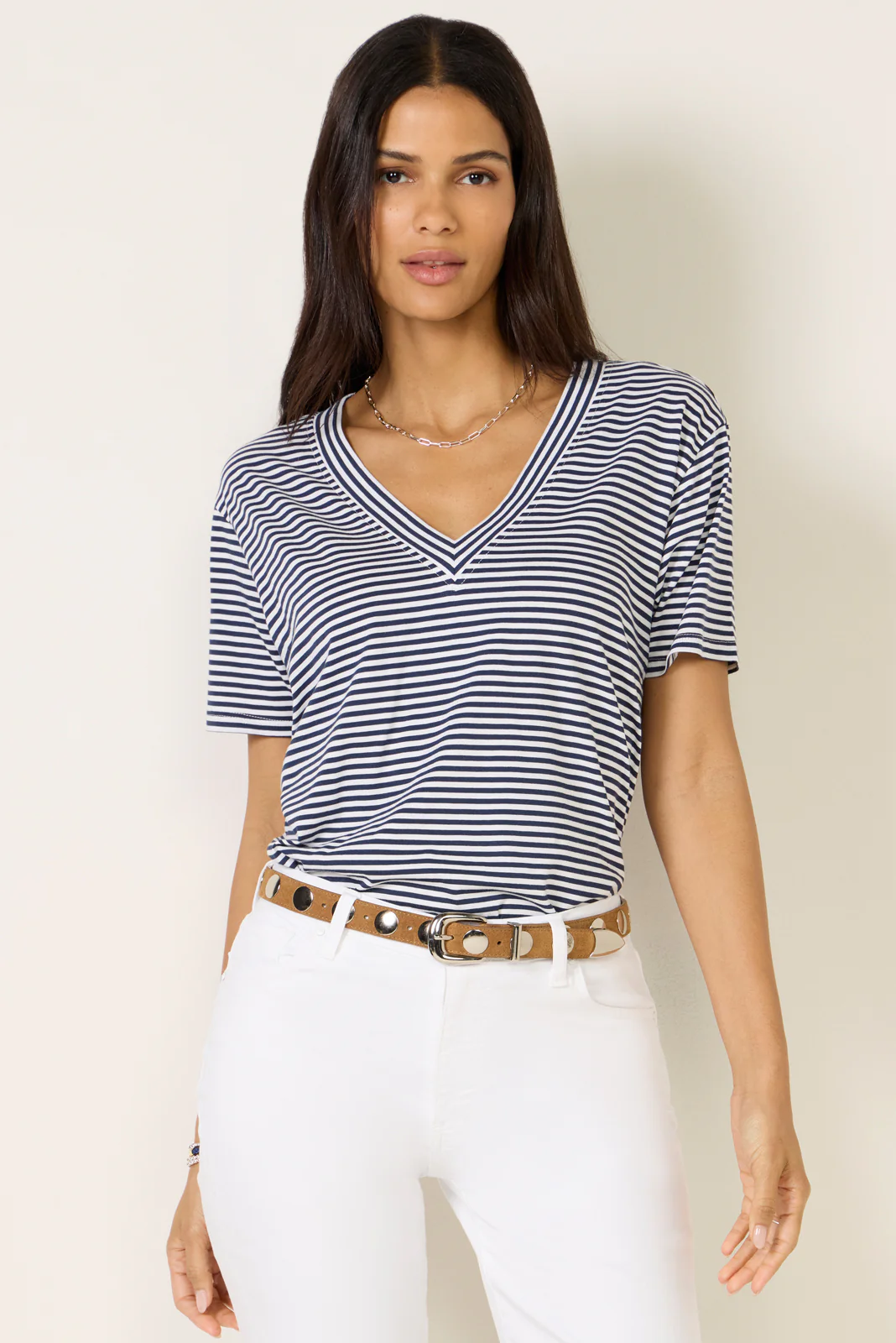 Kylie V Neck Tee - Image 5