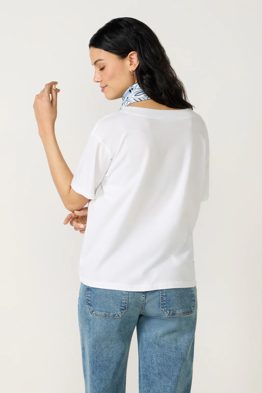 Kylie V Neck Tee - Image 4