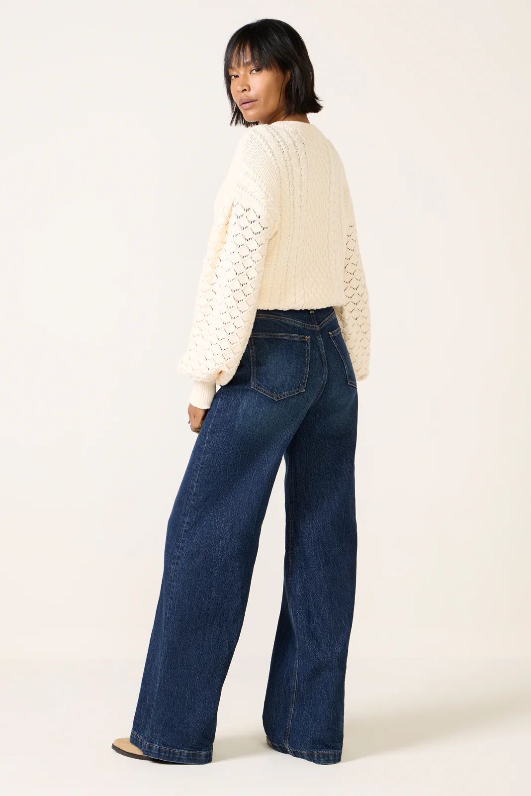 Lana Wide Leg Jean - Image 4