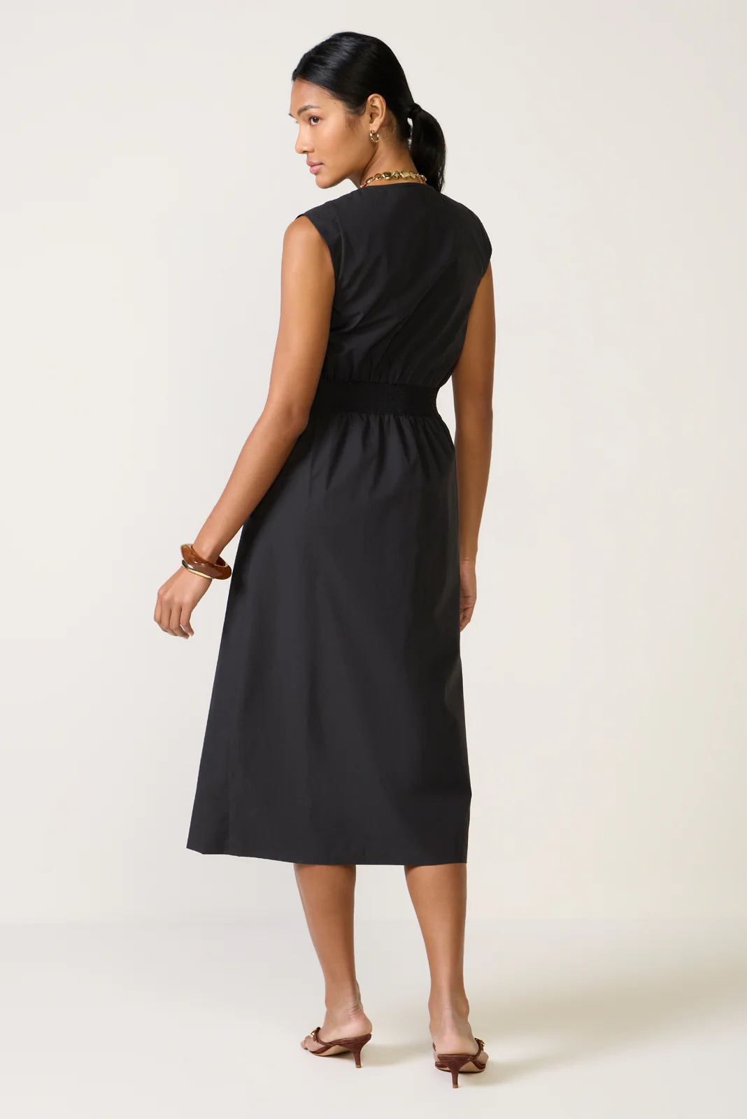 Laurel Zip Front Midi Dress - Image 4