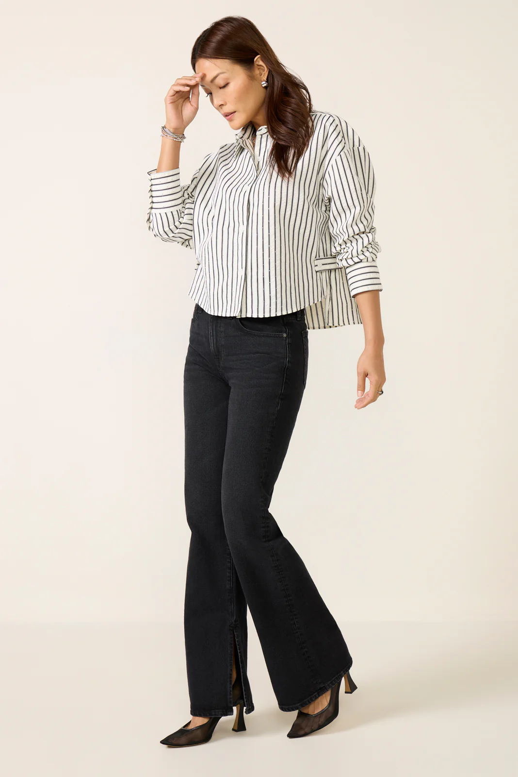 Laurent Rhinestone Blouse - Image 2