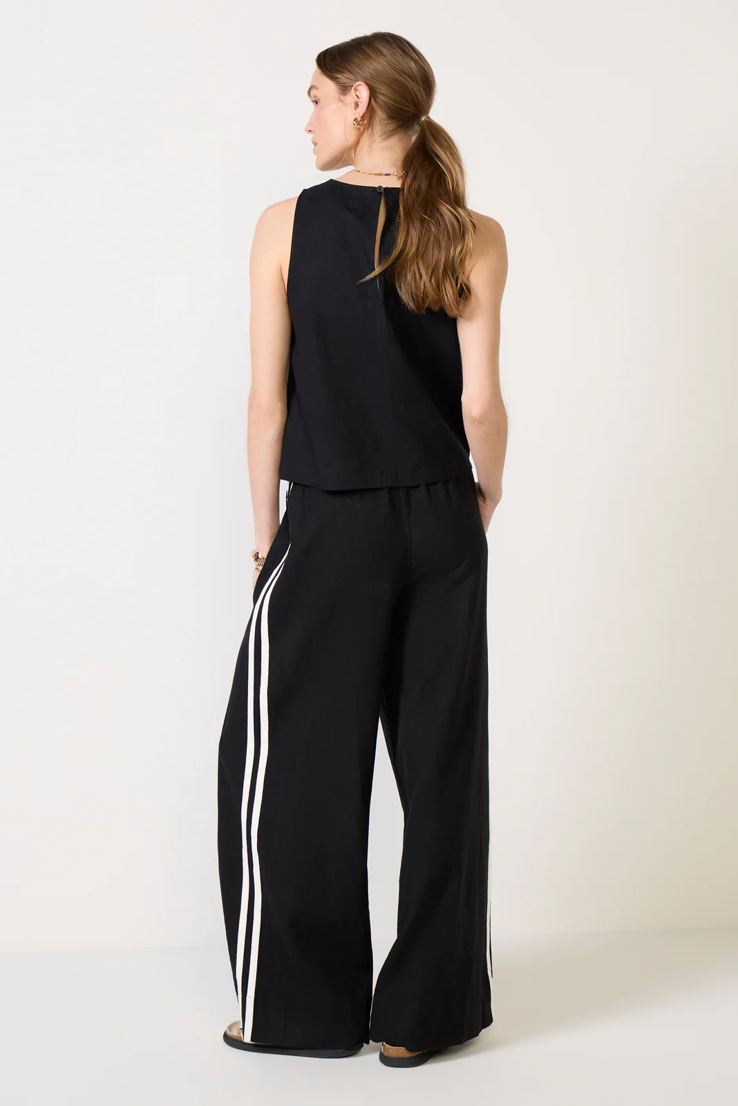 Leah Linen Track Pant - Image 4