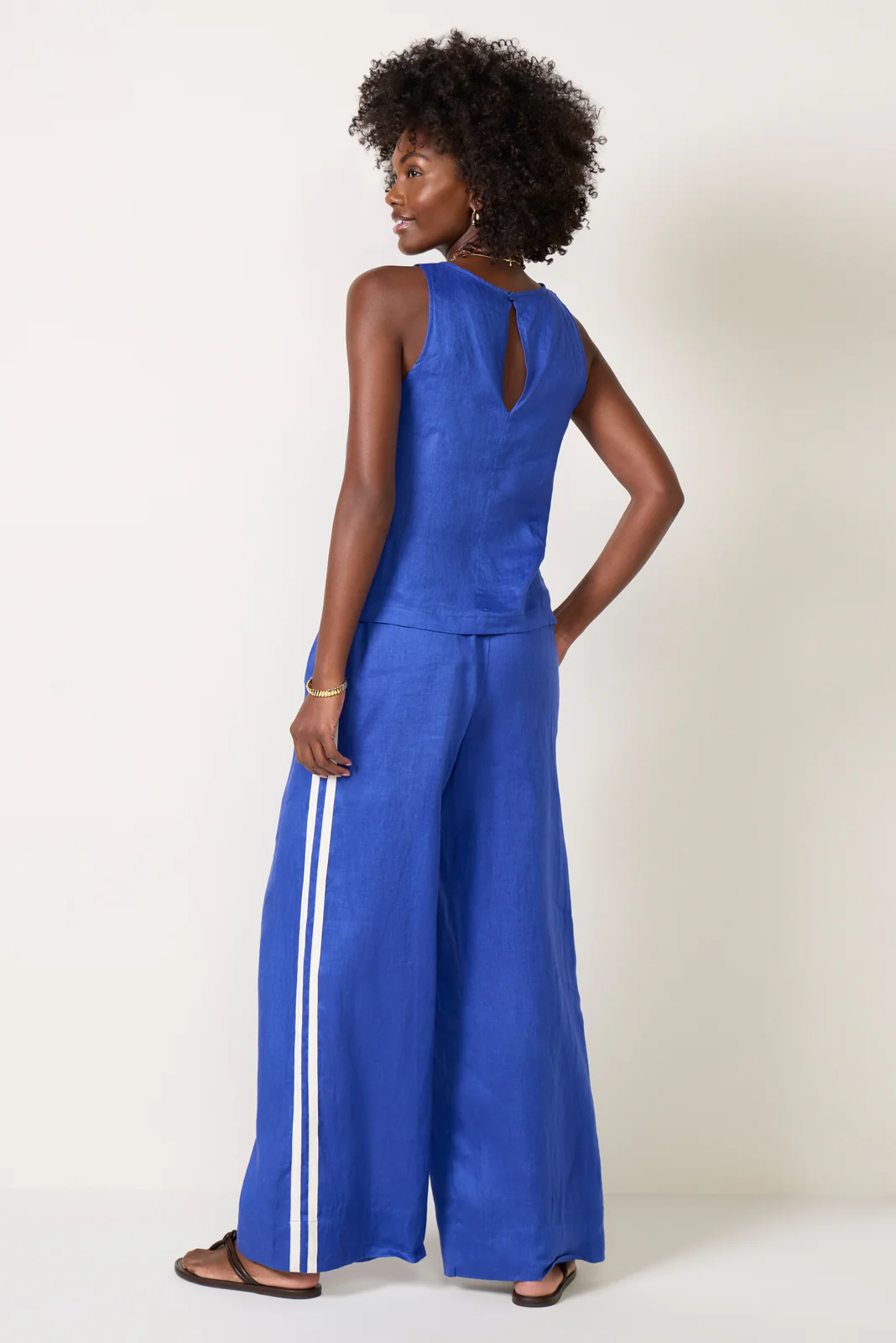Leah Linen Track Pant - Image 4