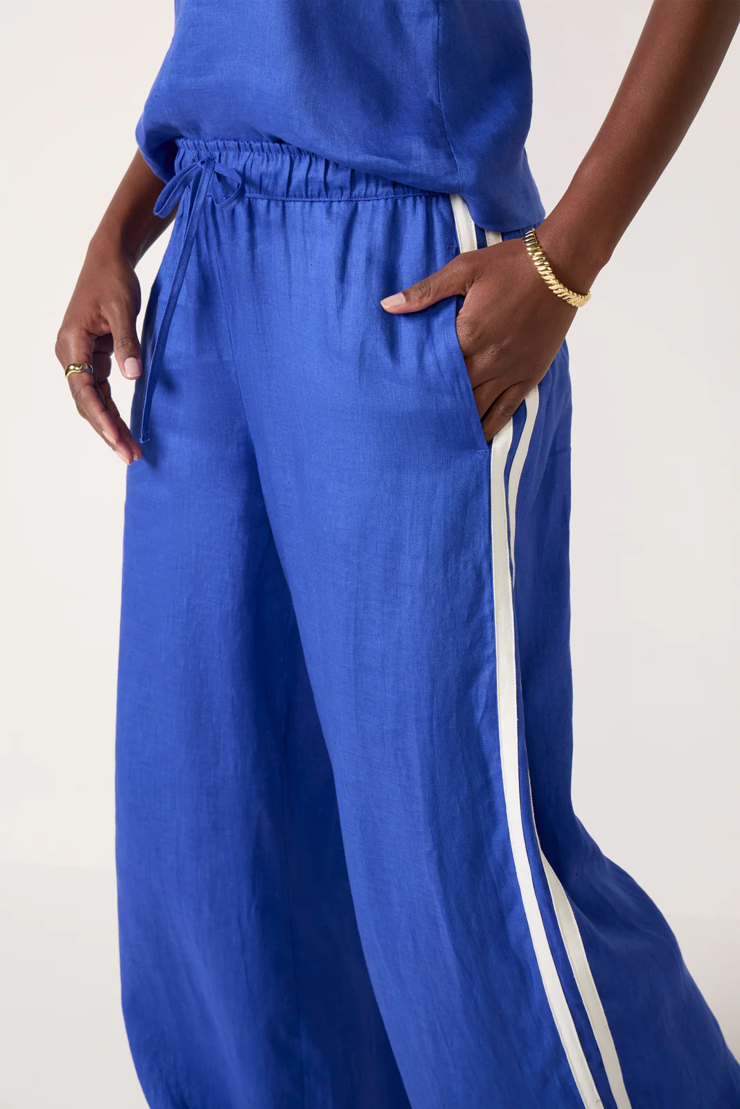 Leah Linen Track Pant - Image 6