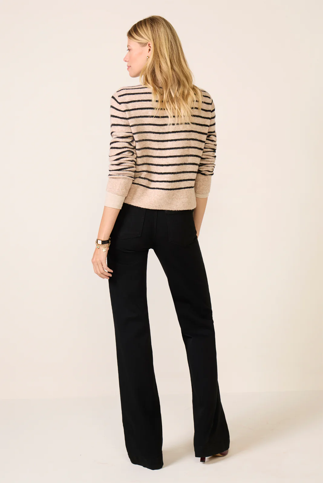 Leenah 32` Wide Leg Trouser Jean - Image 4