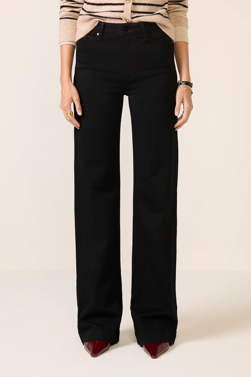 Leenah 32` Wide Leg Trouser Jean - Image 5