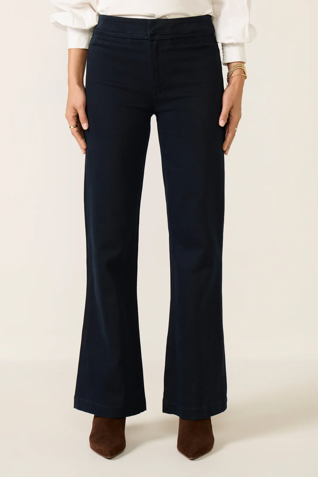 Leenah Welt Pocket Wide Leg Trouser - Image 6