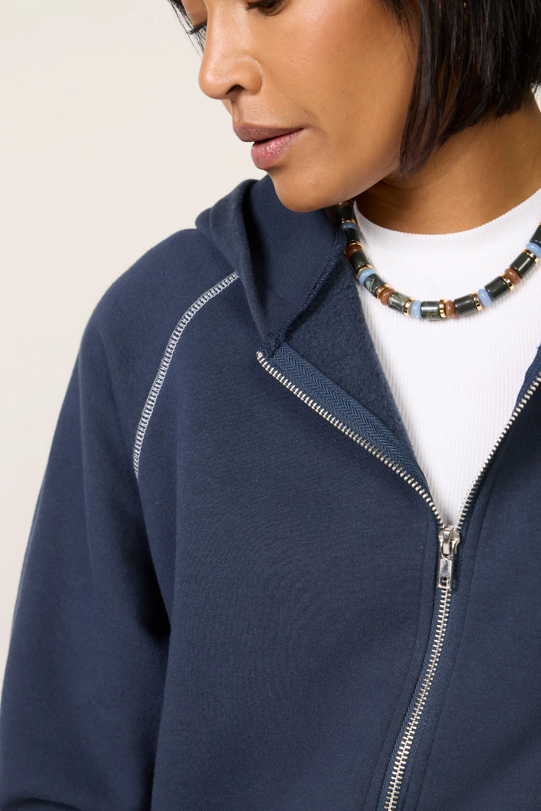 Lennon Zip Up Hoodie - Image 3