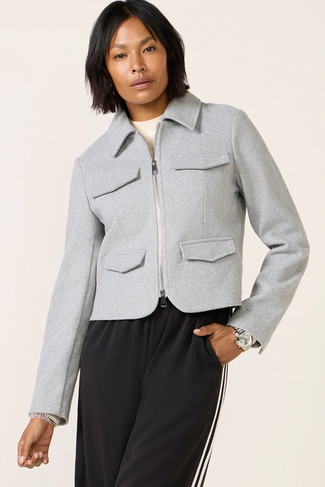 Lennox Stretch Zip Jacket - Image 3