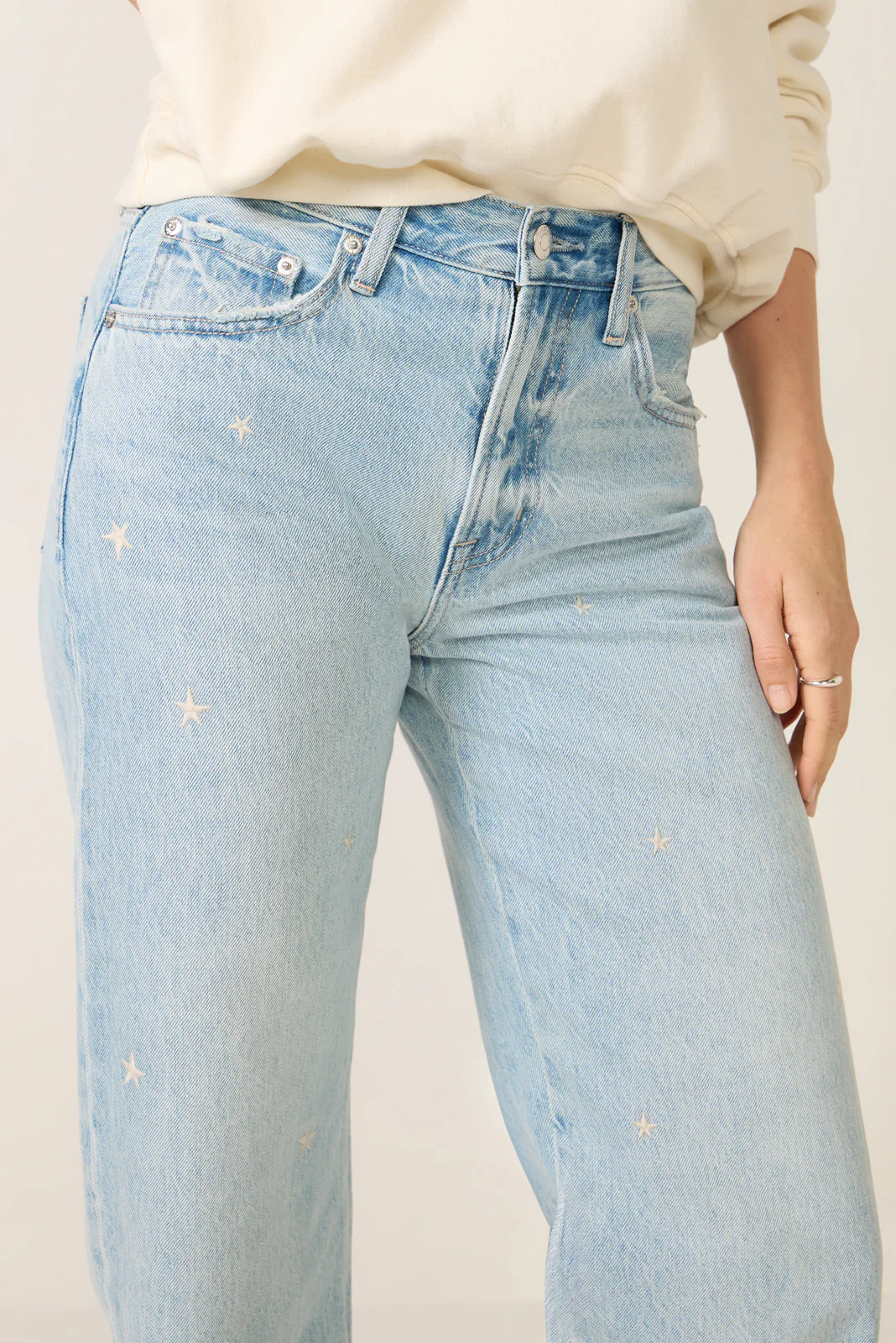 Lexi Bowed Straight Jean - Image 2