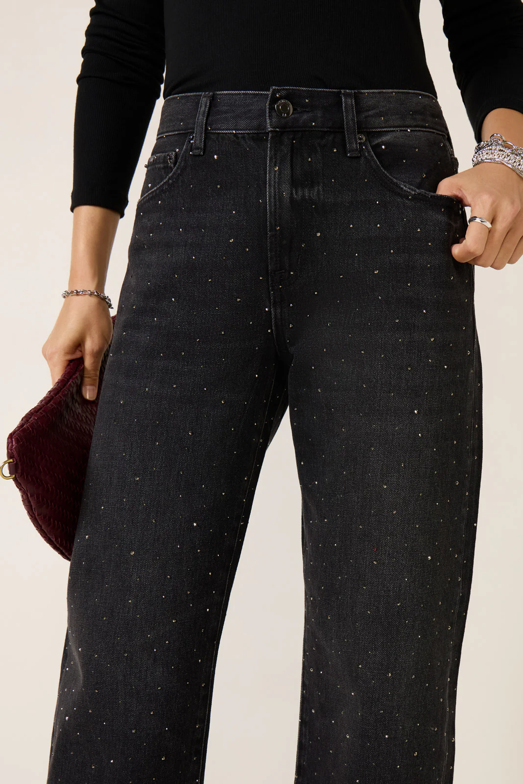 Lexi Sparkle Barrel Jean - Image 2