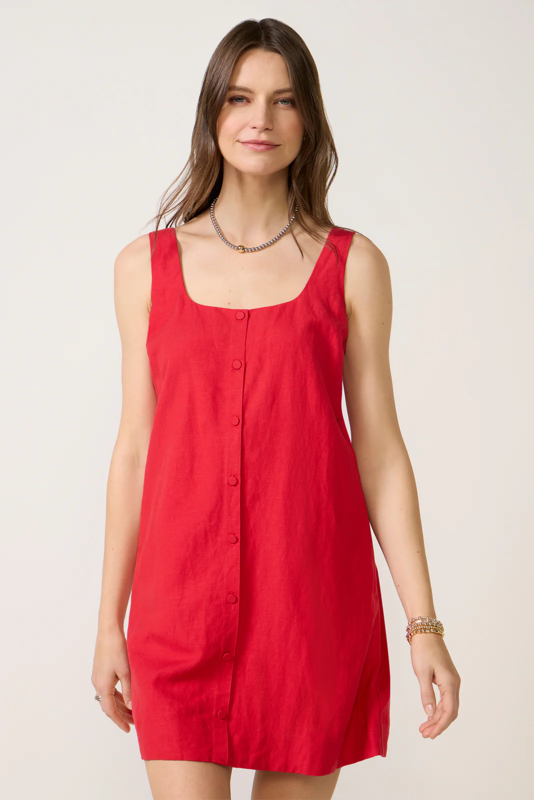 Lillian Linen Shift Dress - Image 2