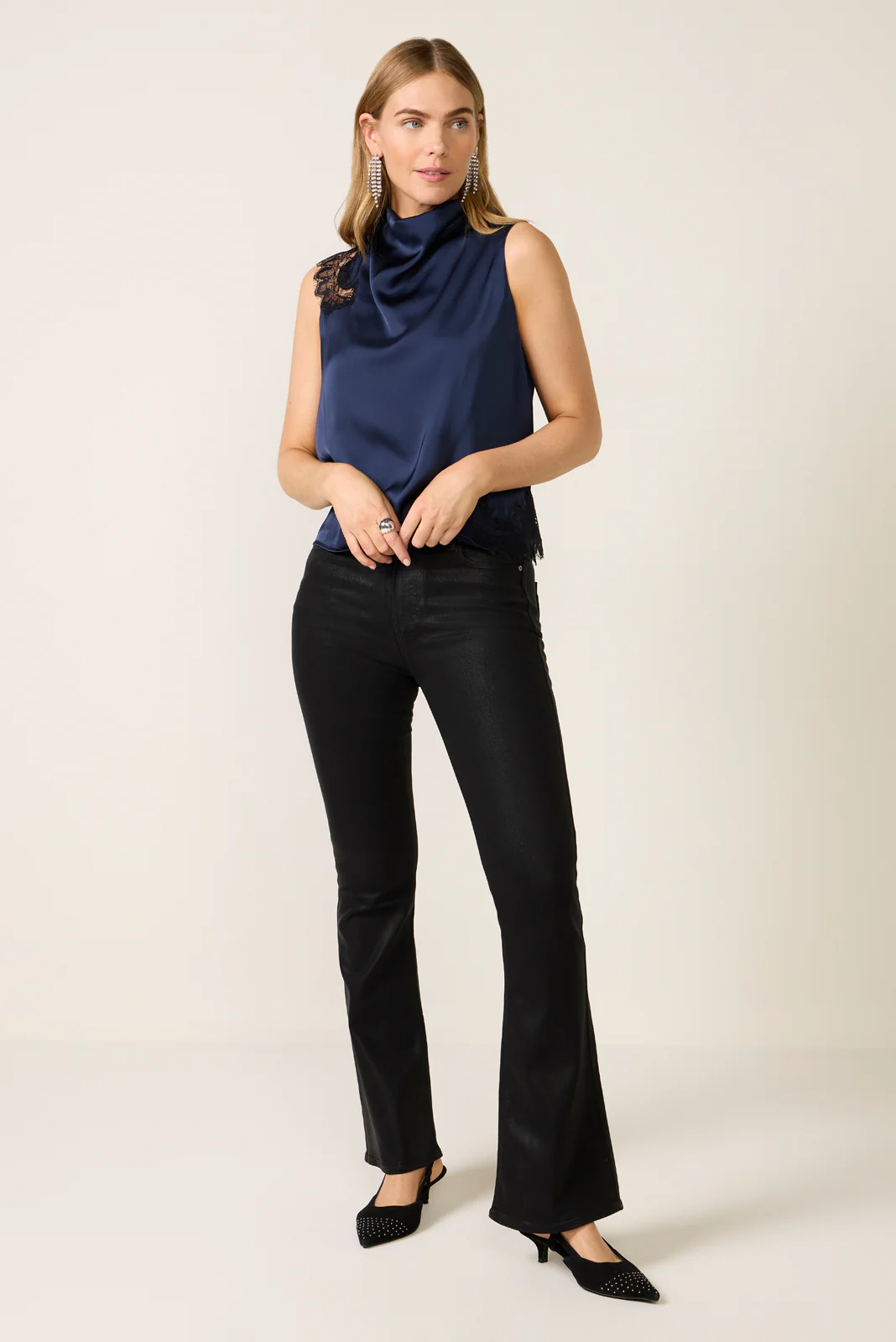 Lilly Lace Trim Top - Image 2