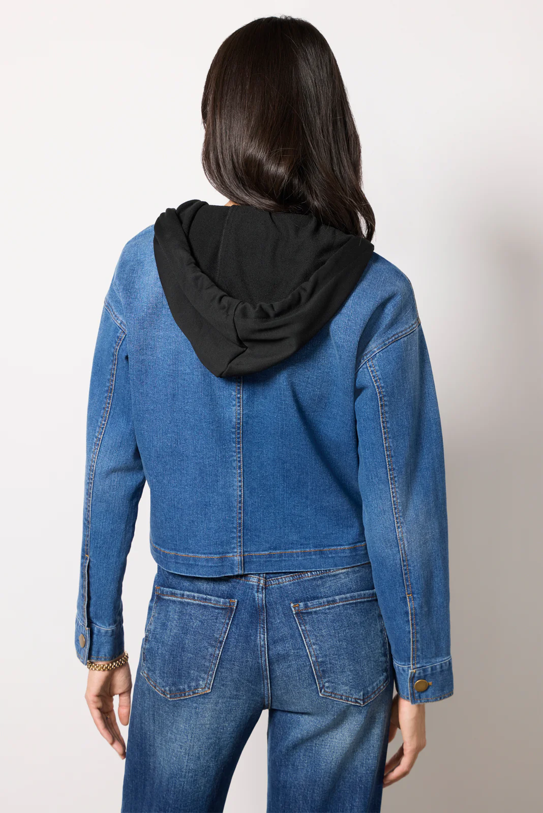 Lolo Hooded Denim Jacket - Image 4