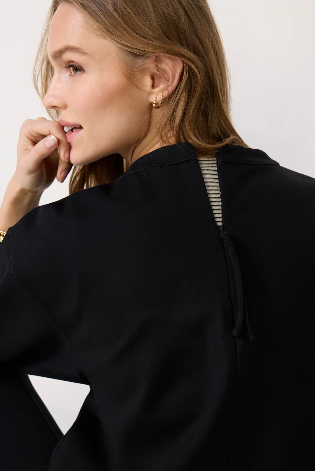 Long Sleeve Crewneck Top - Image 3