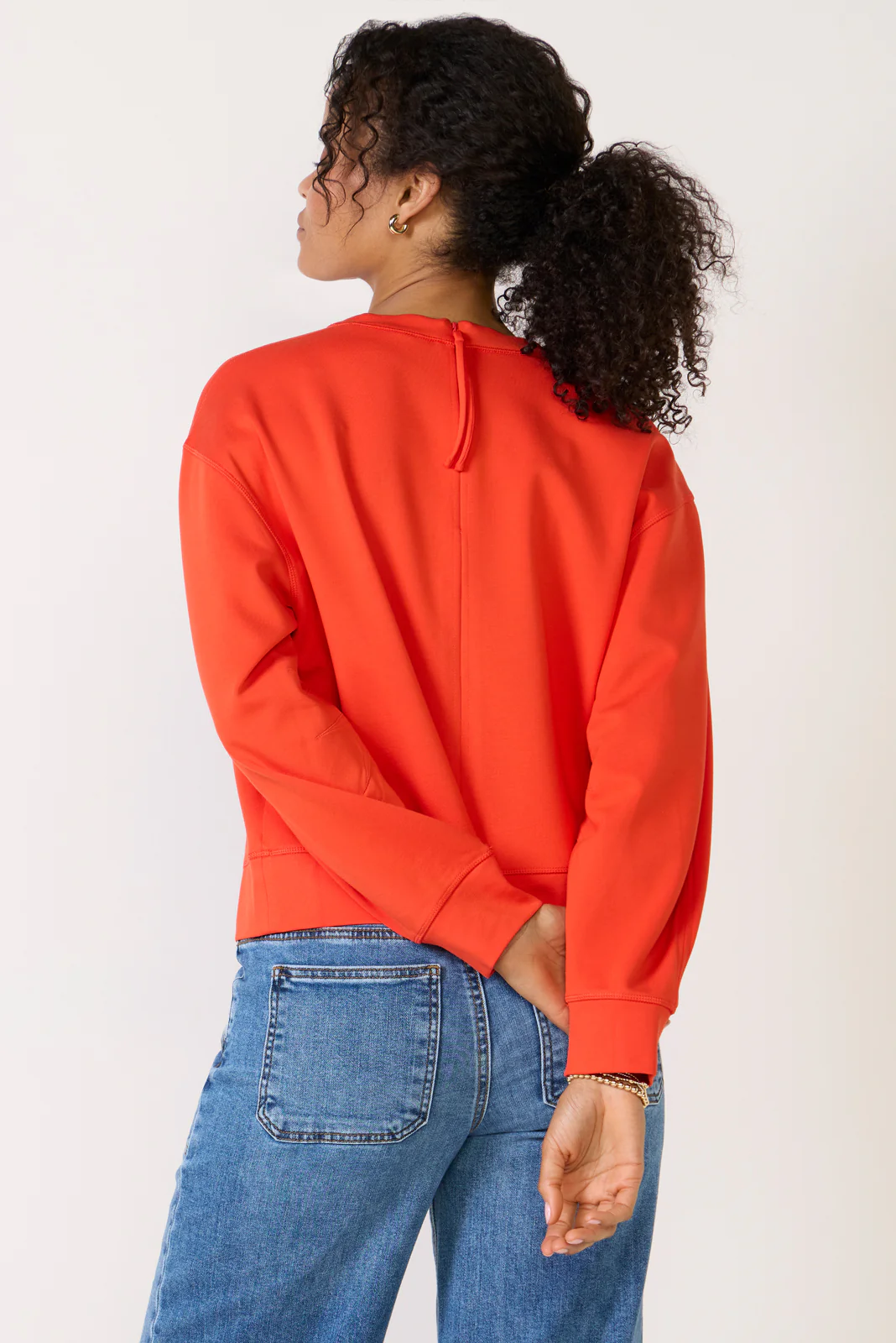 Long Sleeve Crewneck Top - Image 4