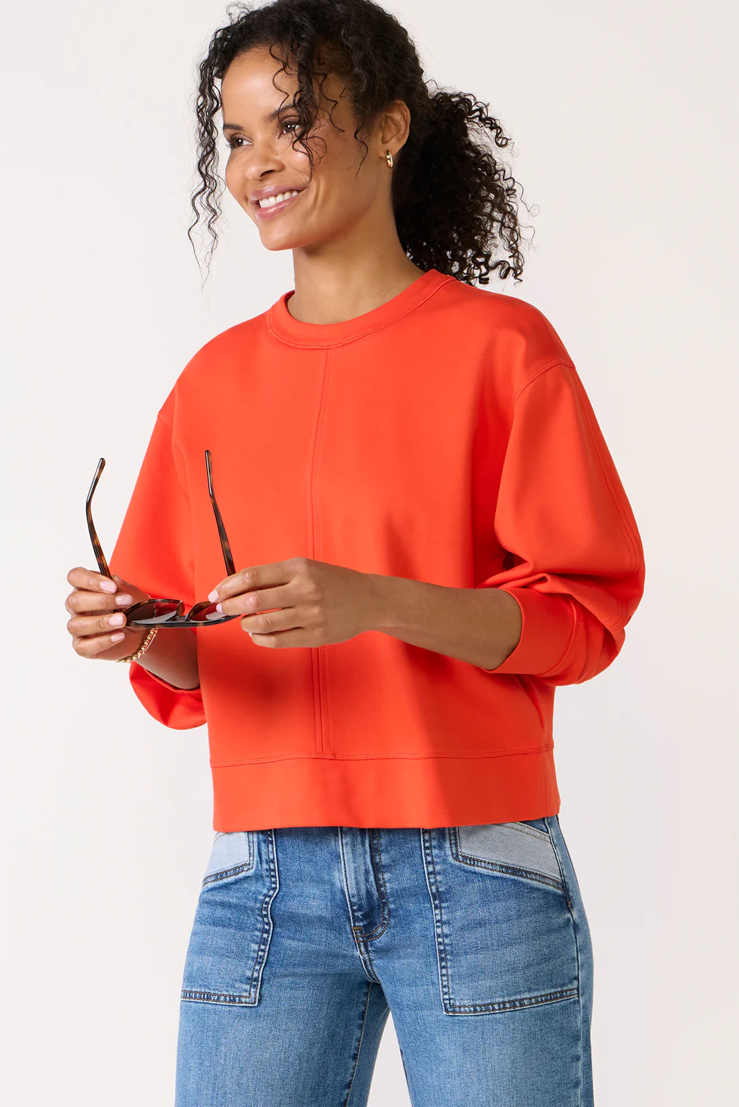 Long Sleeve Crewneck Top - Image 5