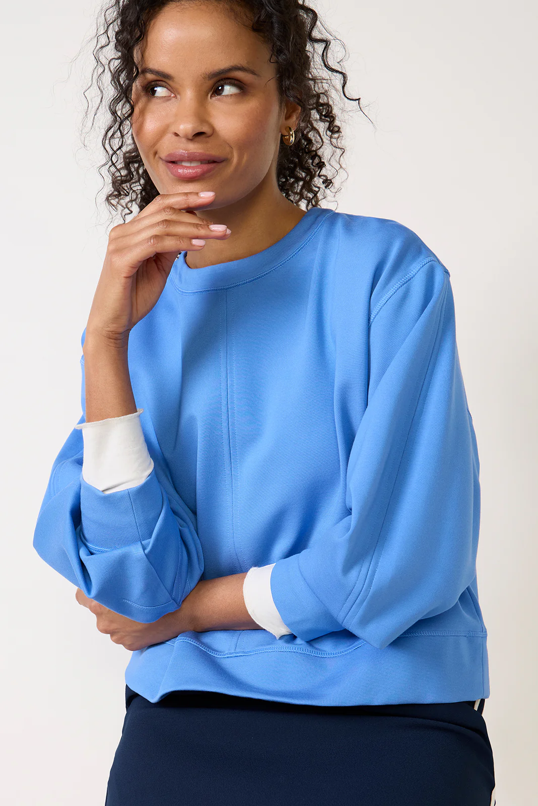 Long Sleeve Crewneck Top - Image 5