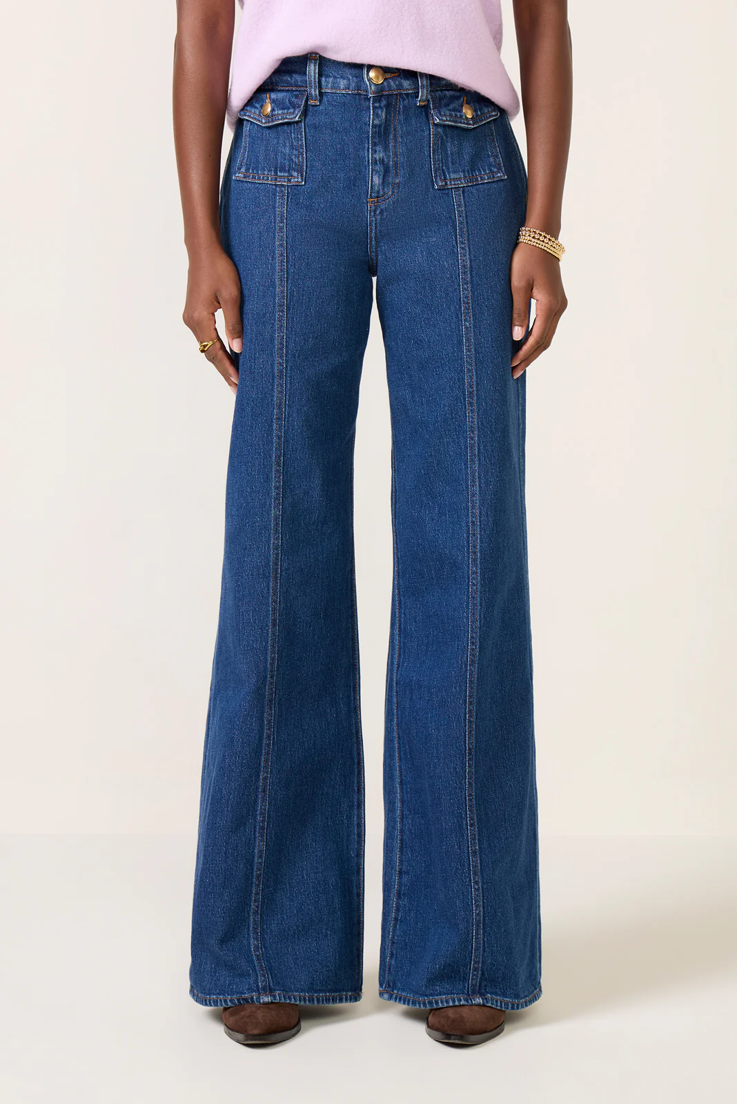 Lotta Wide Leg Jean - Image 5