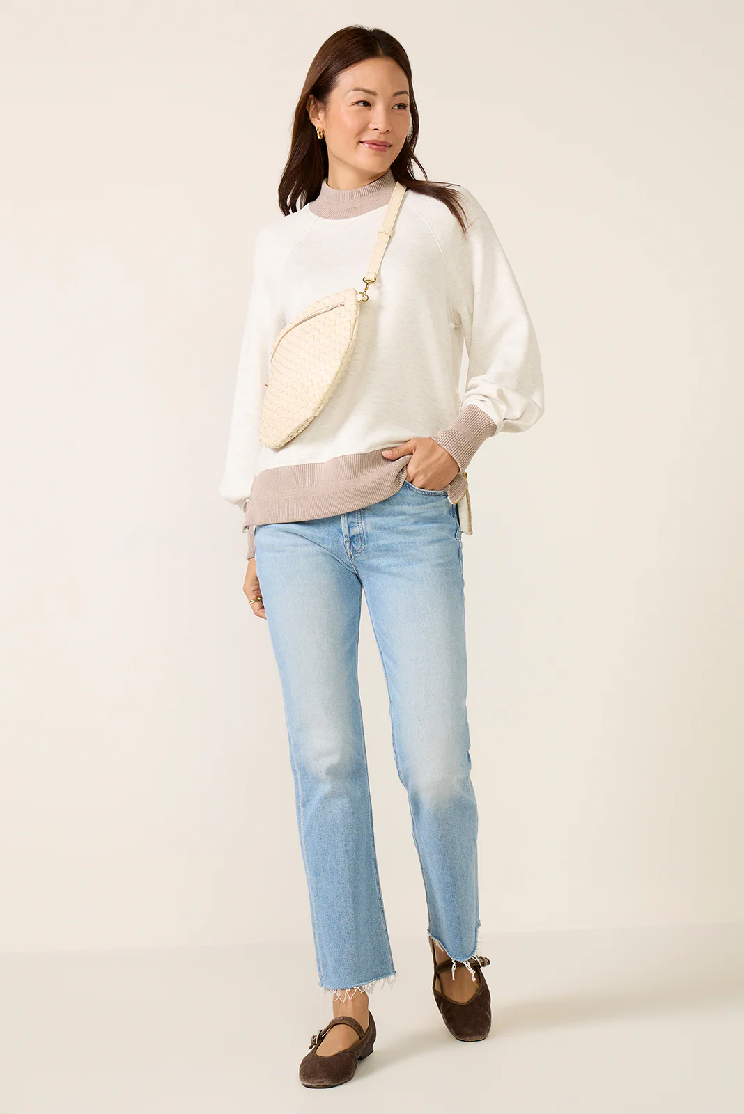 Loxley Raglan Boyfriend Sweat - Image 2