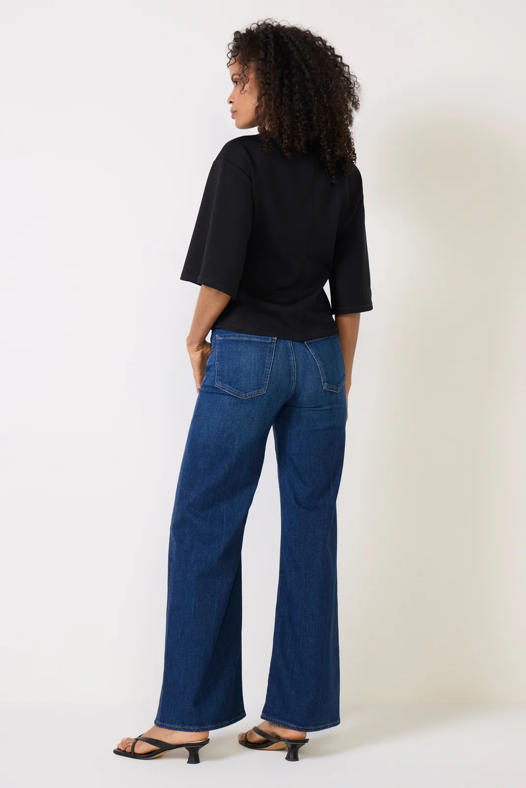 Lyra Long Wide Leg Jean - Image 4