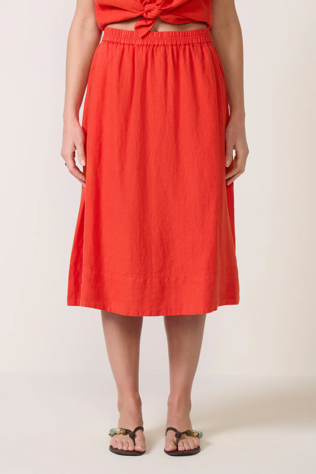 Maddie Linen Skirt - Image 5