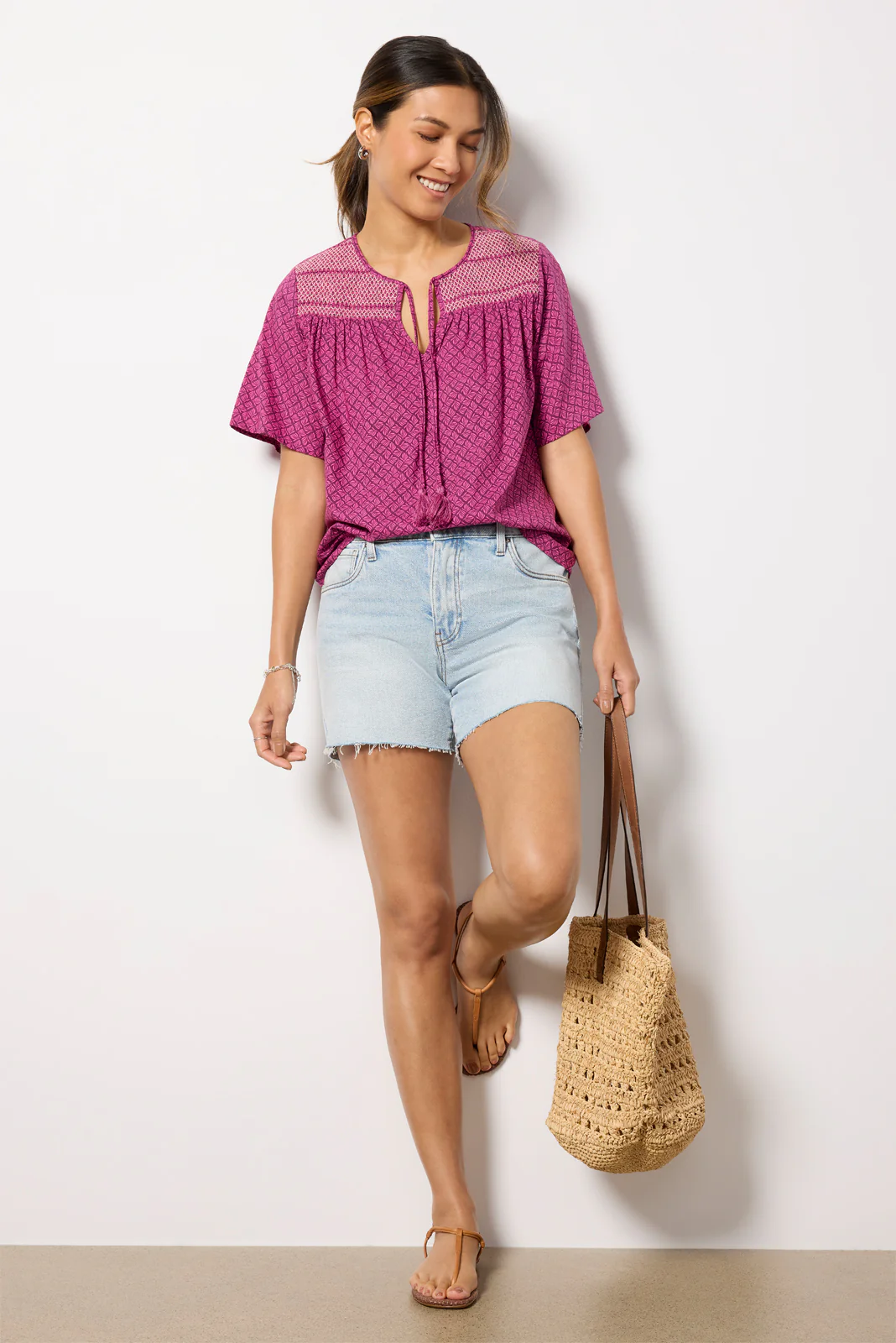 Maisie Smocked Blouse - Image 5