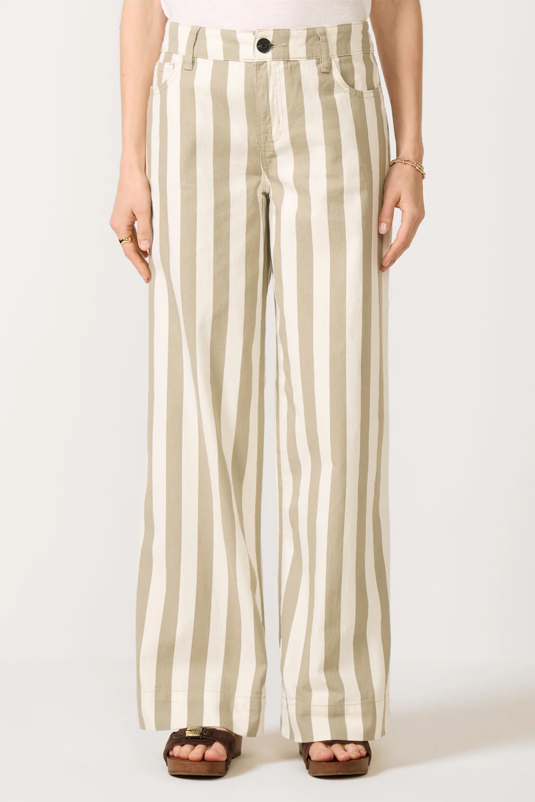 Maker Wide Leg Stripe Pant - Image 5