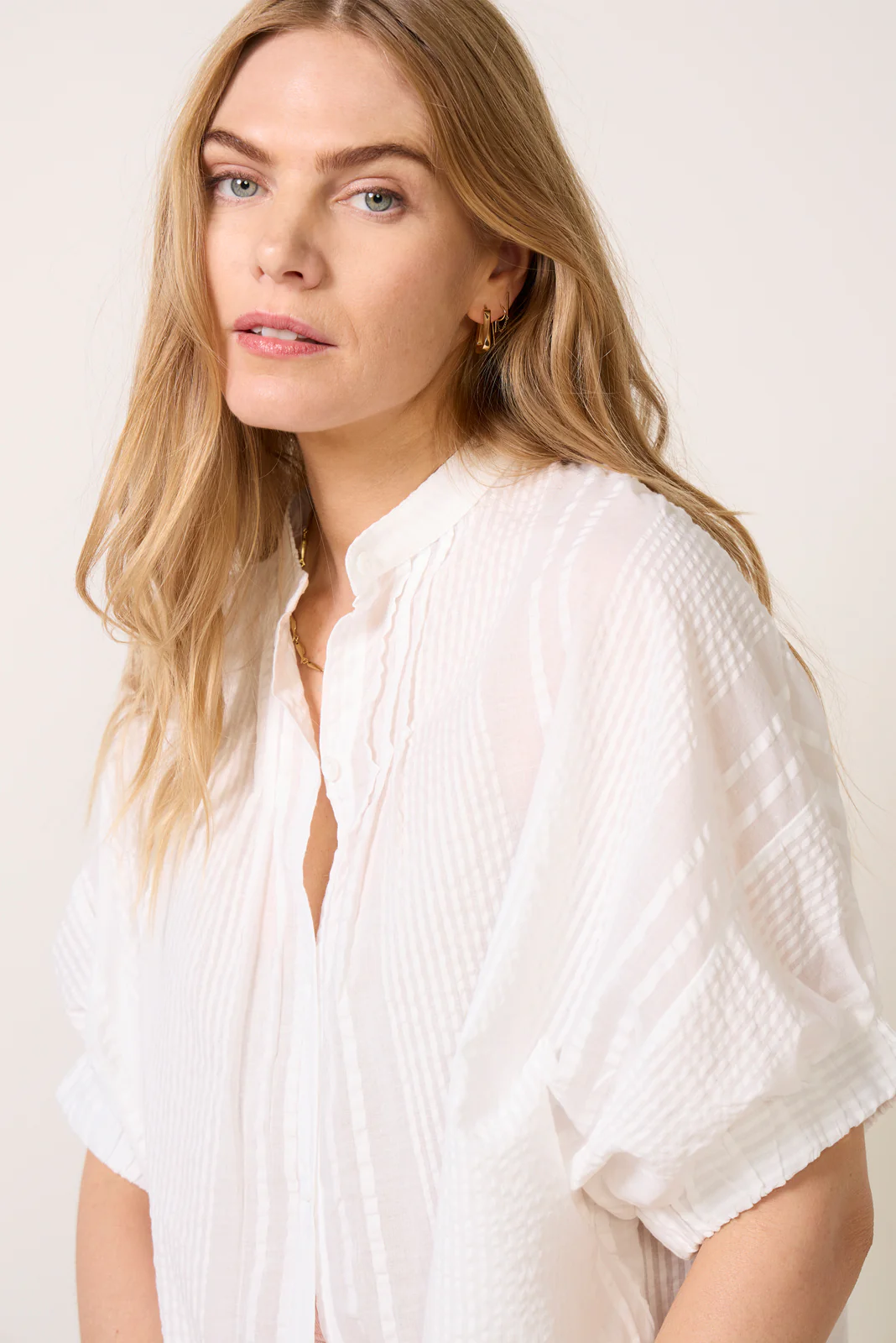 Mandarin Collar Top - Image 3