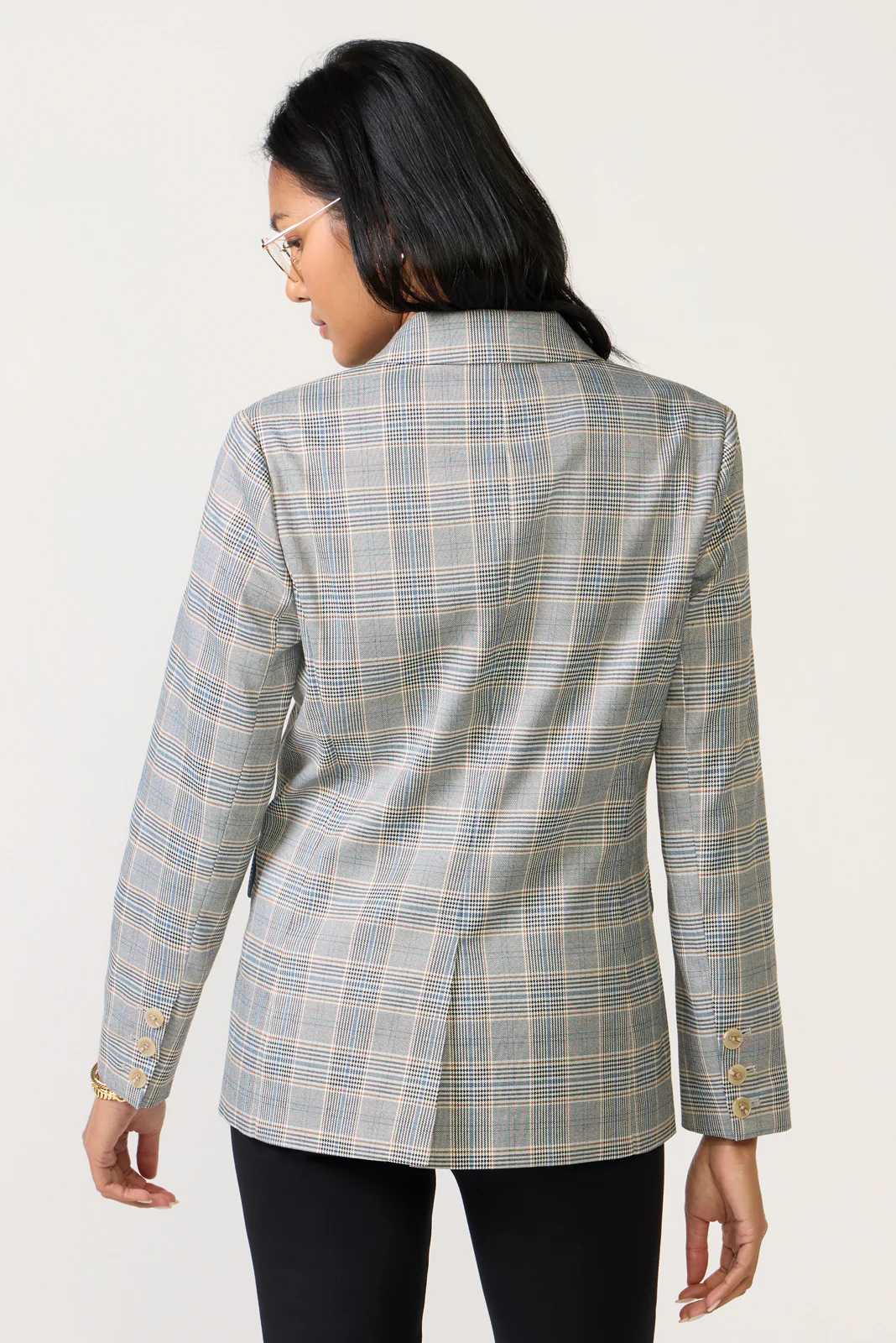 Marcia Plaid Blazer - Image 4