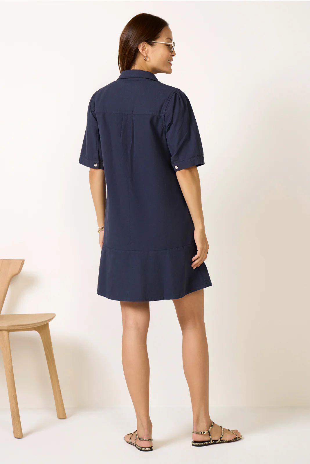 Marel Zip Mini Dress - Image 4