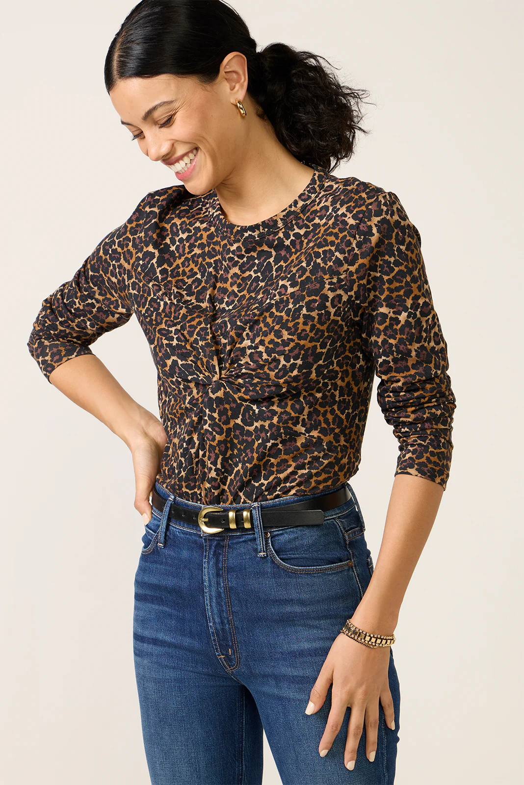 Marion Twist Front Tee - Image 2