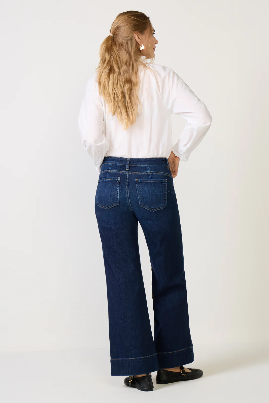 Maya Wide Leg Jean - Image 4