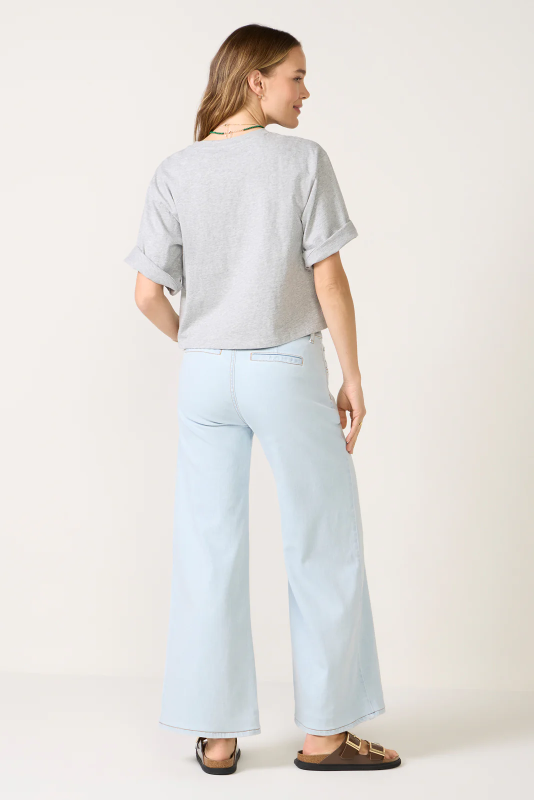 Maya Wide Leg w Tie Waist - Image 4