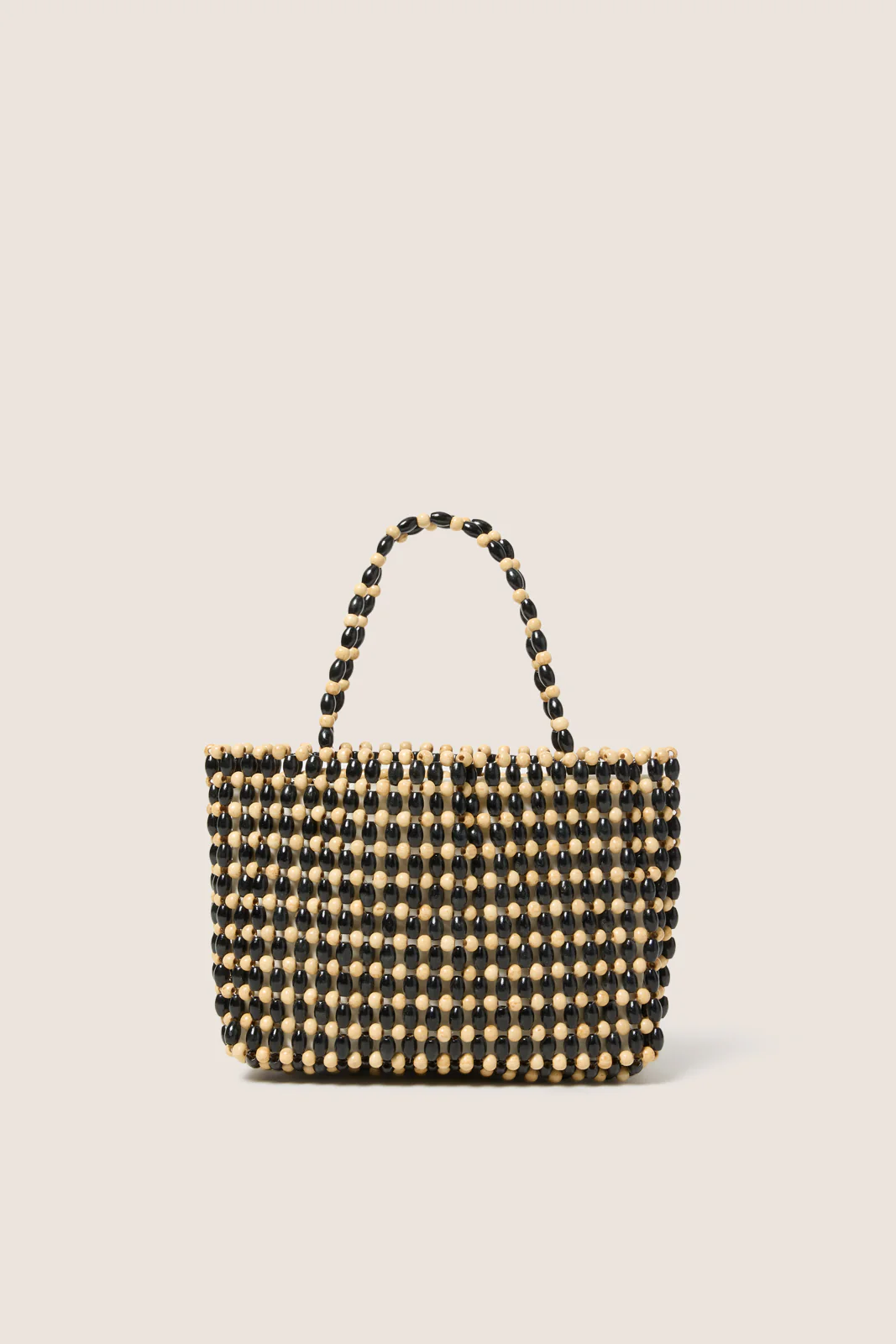 Maya Wood Beaded Handbag - Image 4