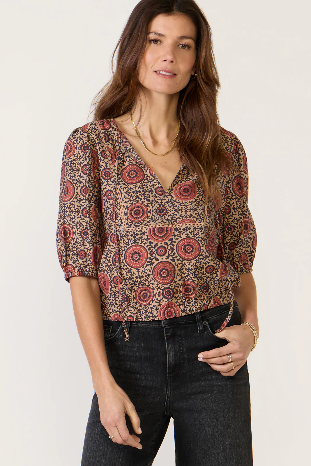 Mckenna Puff Sleeve Blouse