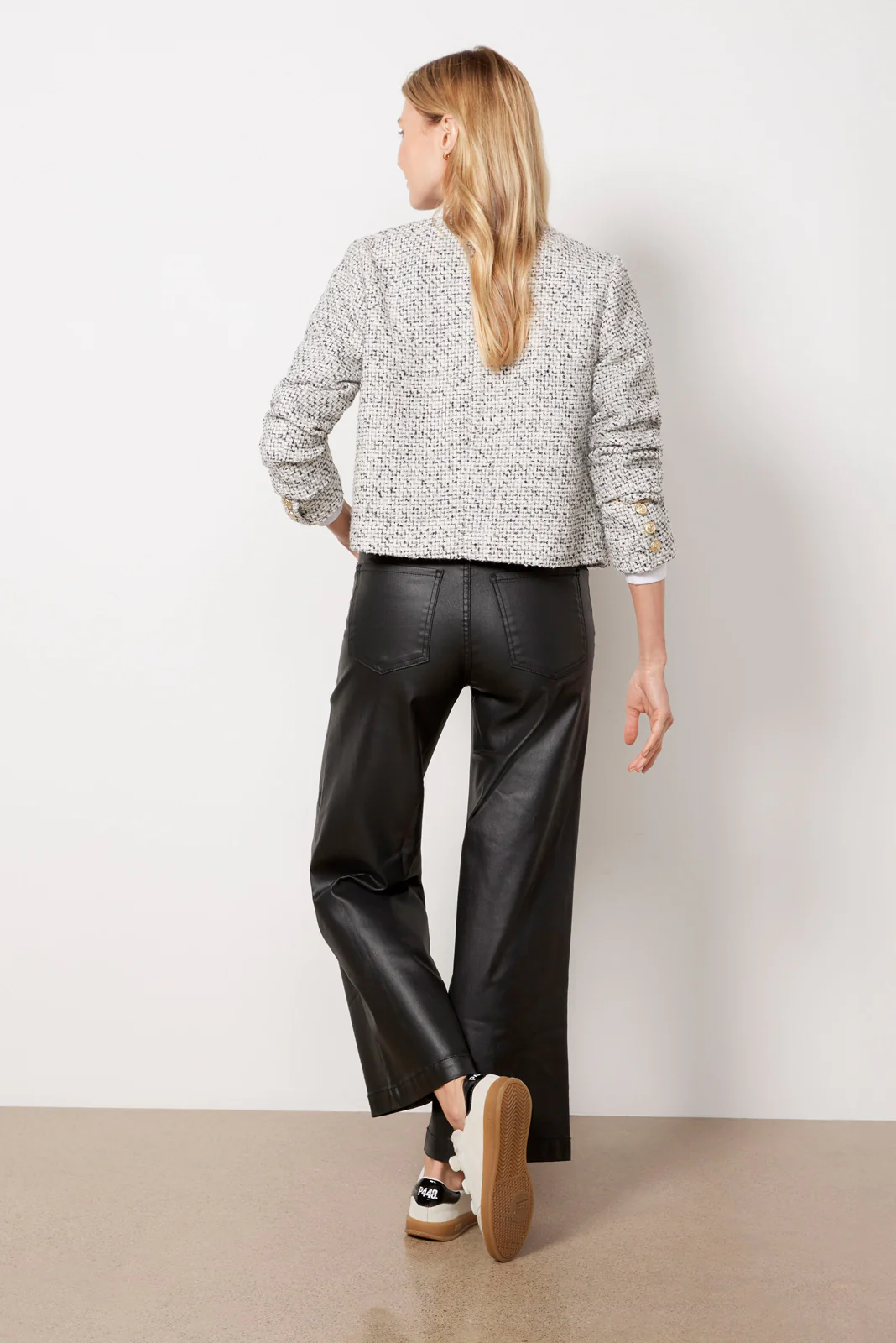 Meg Coated Wide Leg - Image 4