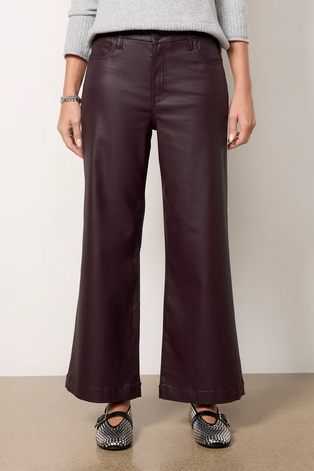 Meg Coated Wide Leg - Image 6