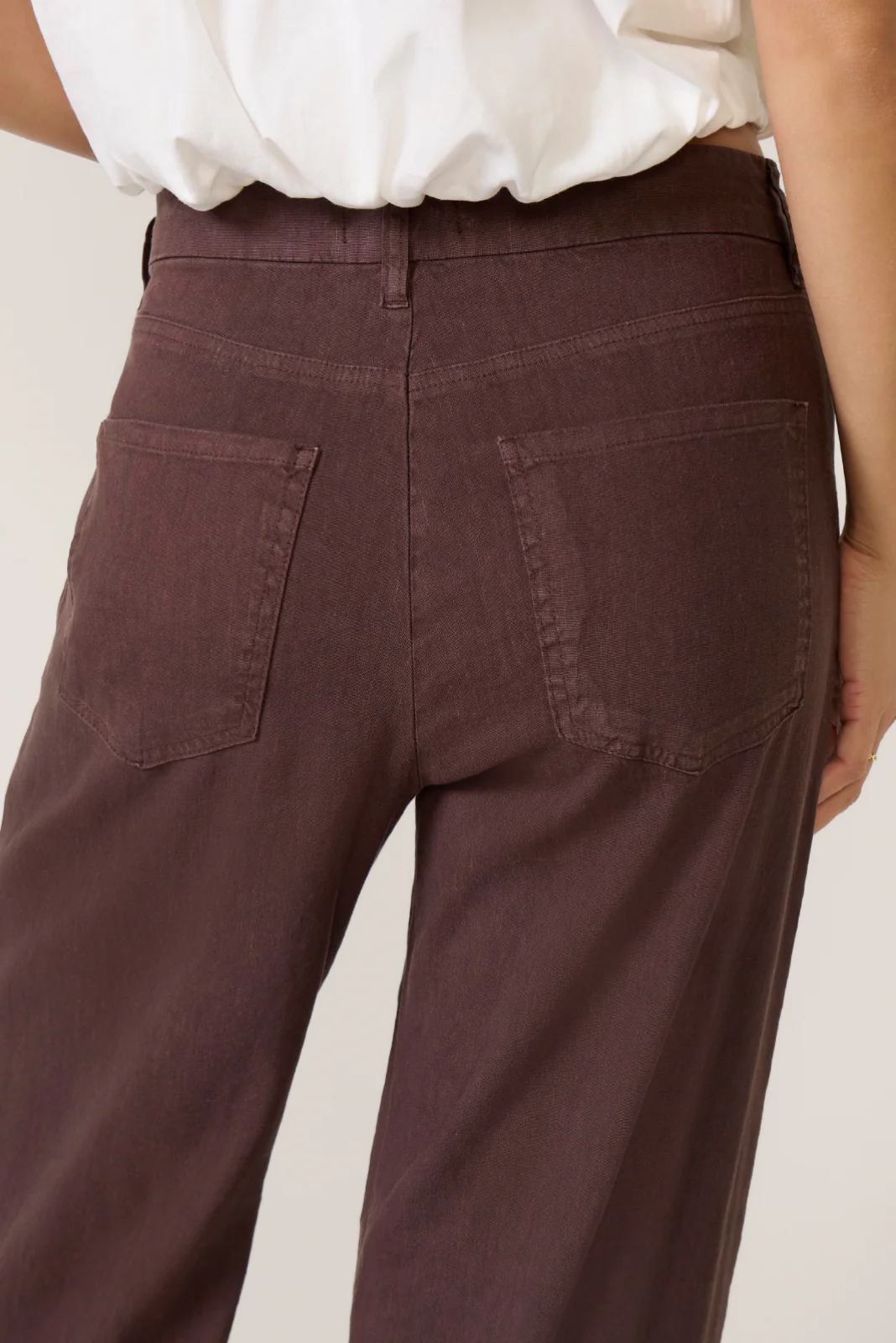 Meg Linen Wide Leg - Image 3