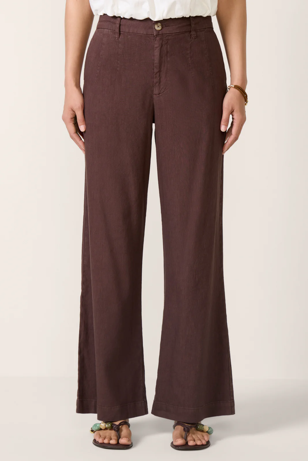 Meg Linen Wide Leg - Image 5