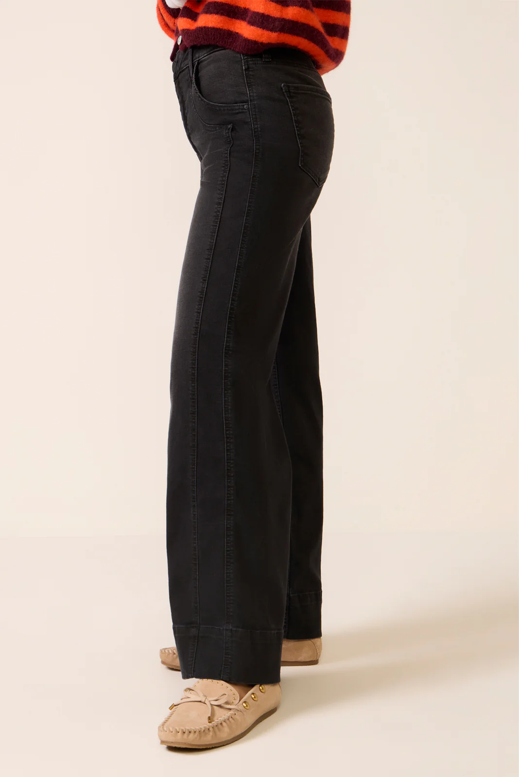 Meg Wide Leg 31` w Double Seaming Jean - Image 5