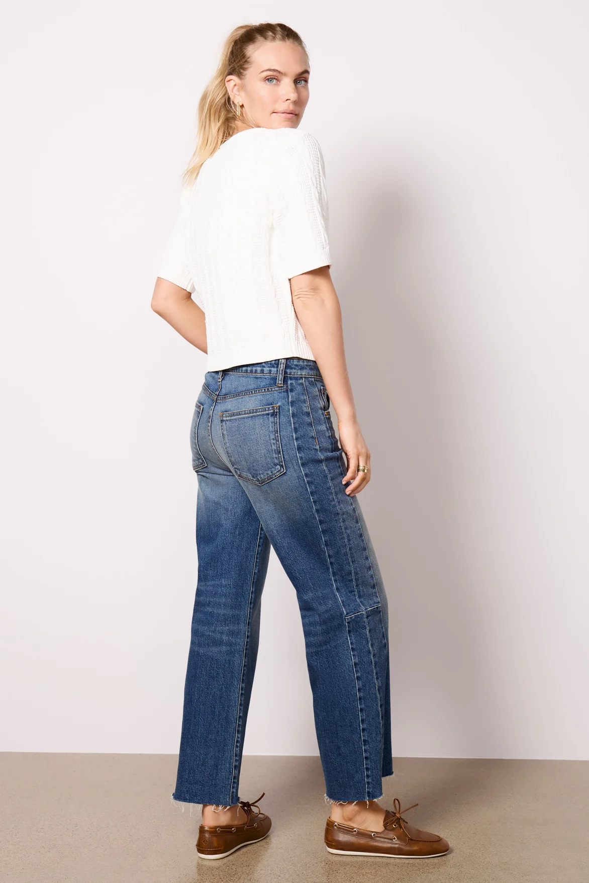 Meg Wide Leg w Seaming - Image 4