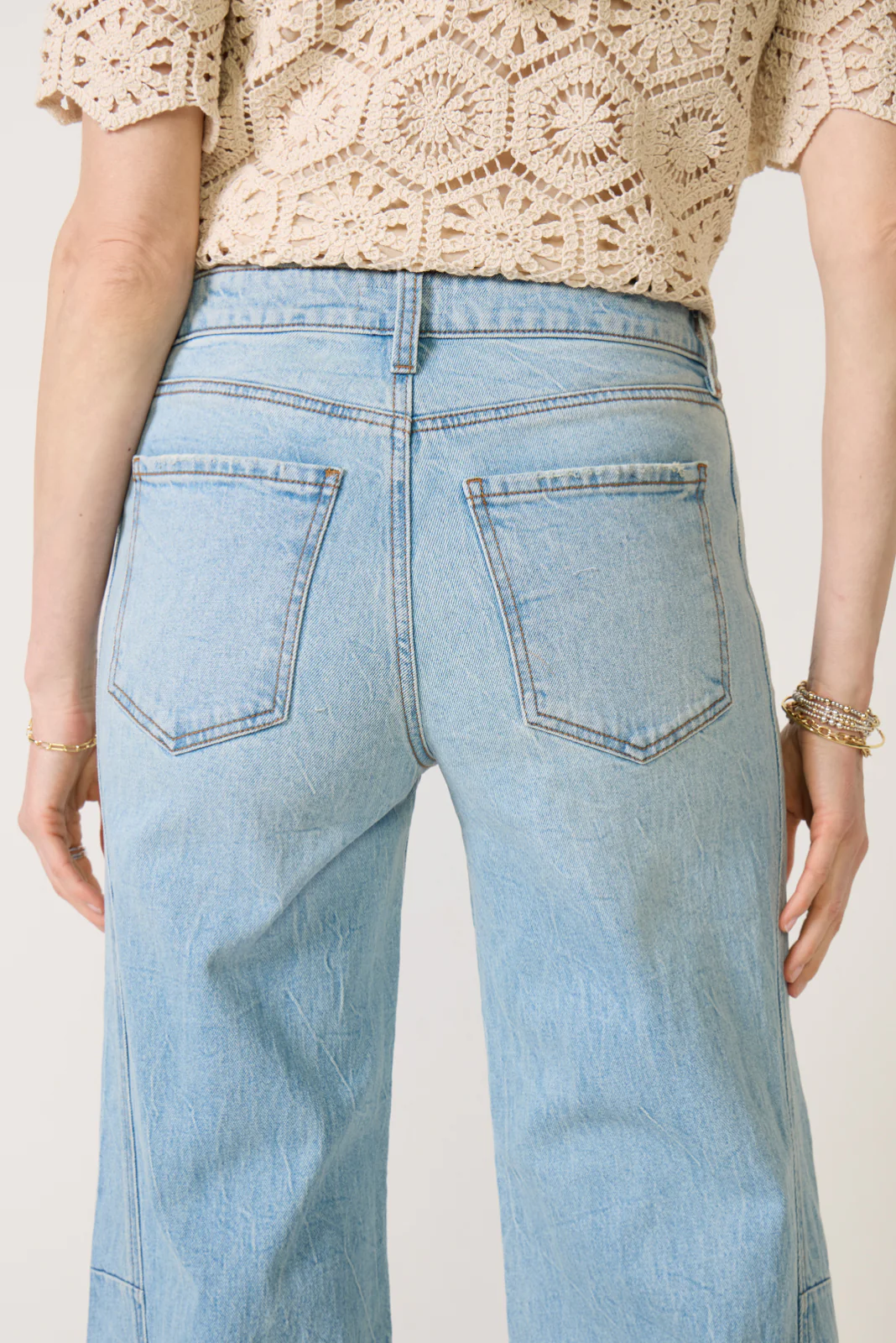 Meg Wide Leg w Side Panel - Image 6