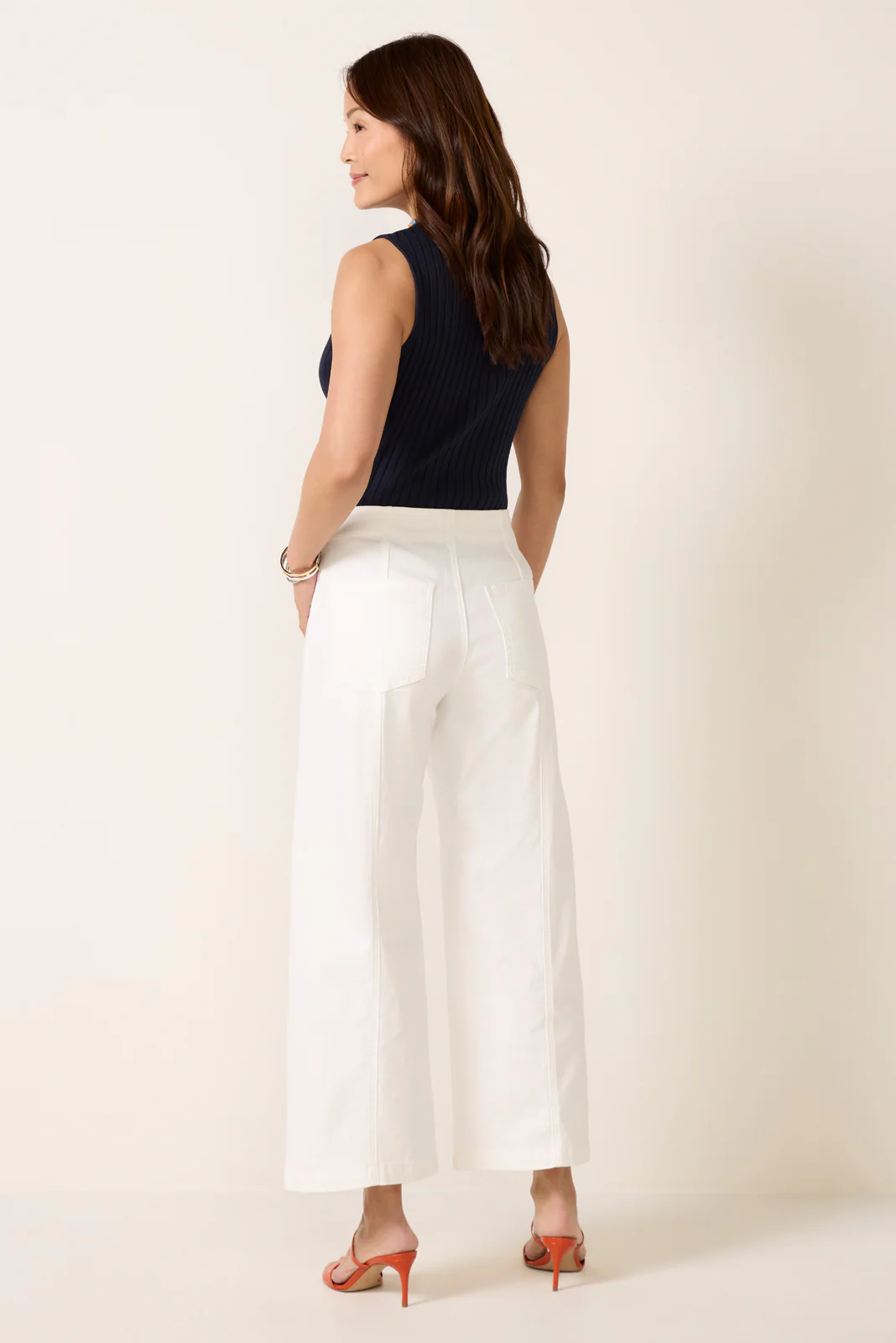 Meg Wide Leg W/ Stitch Detail - Image 4