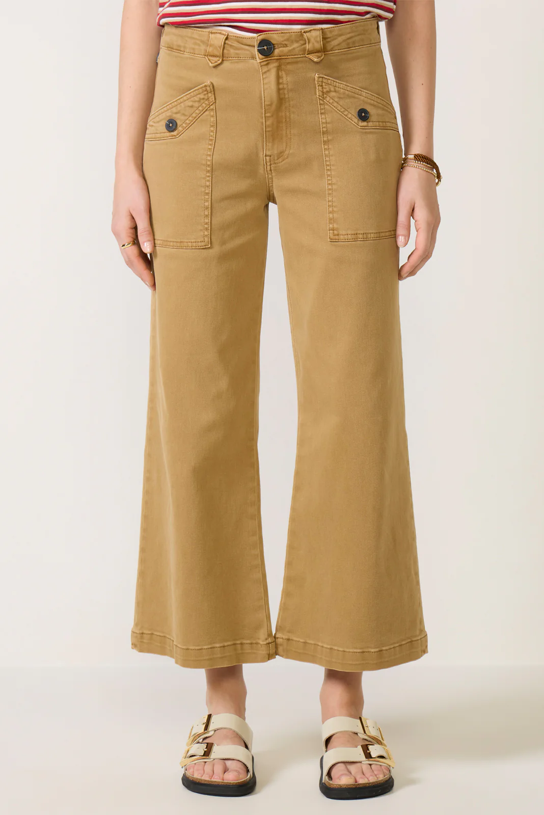 Meg Wide Leg w Utility Pockets Pant - Image 5