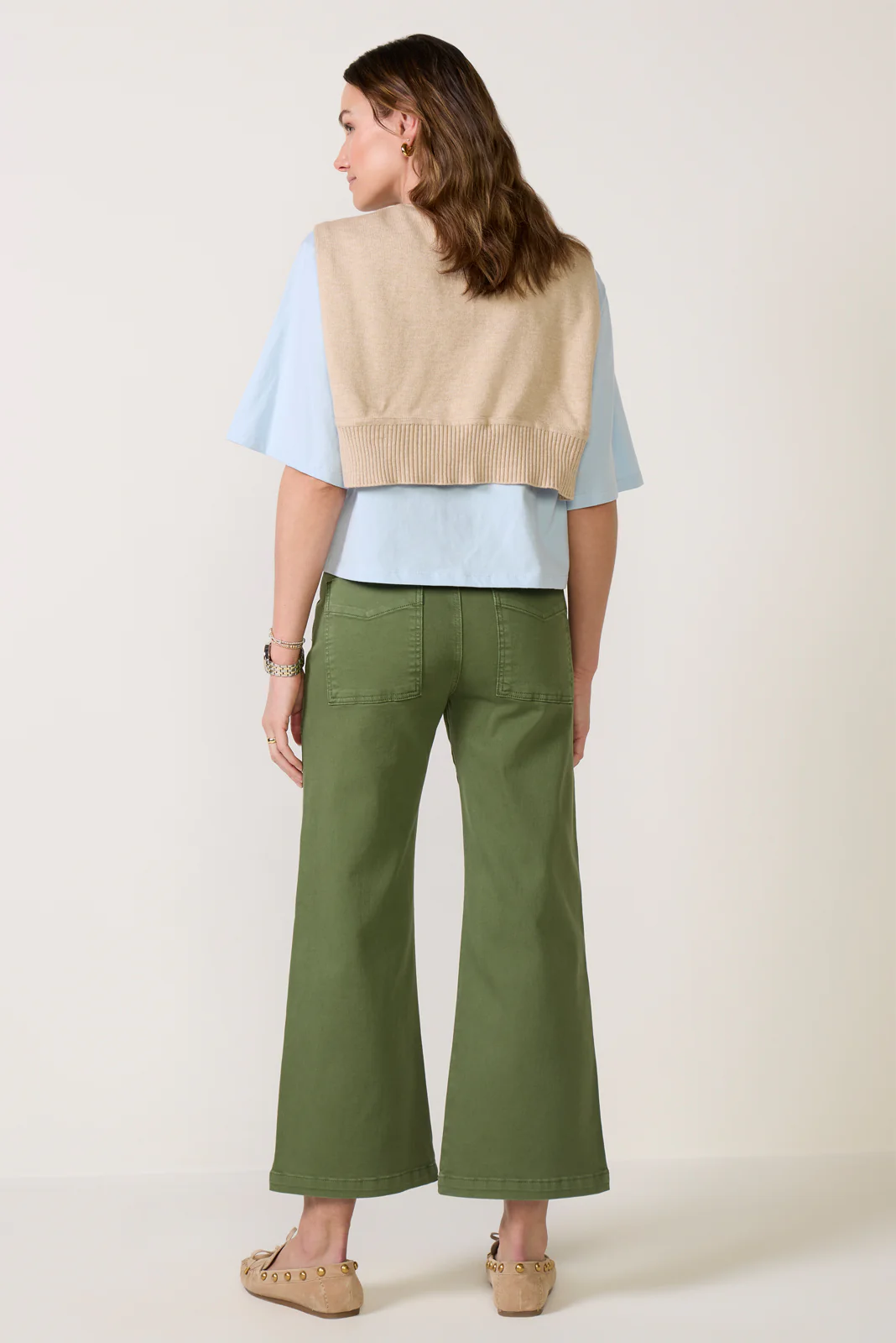 Meg Wide Leg w Utility Pockets Pant - Image 4