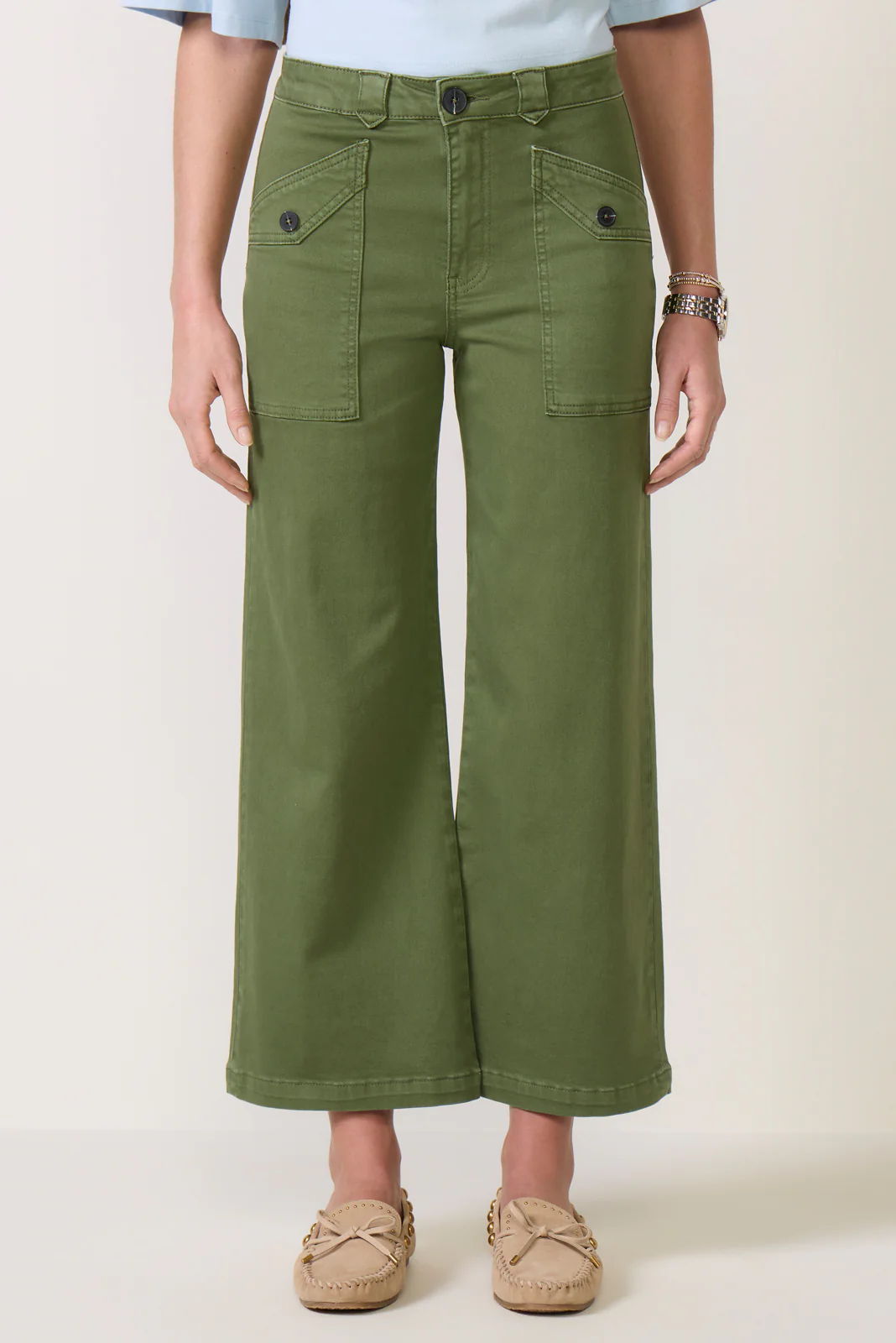 Meg Wide Leg w Utility Pockets Pant - Image 5